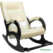 Кресло-качалка Бастион 2 с подножкой (bone)