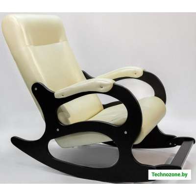 Кресло-качалка Бастион 2 с подножкой (bone)