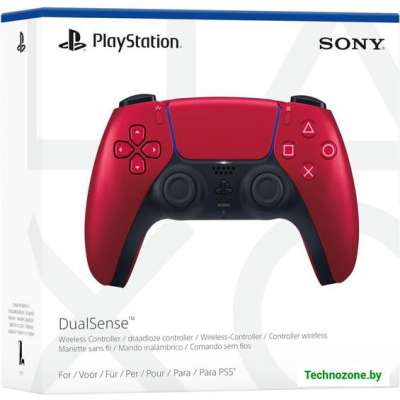 Геймпад Sony DualSense (вулканический красный)