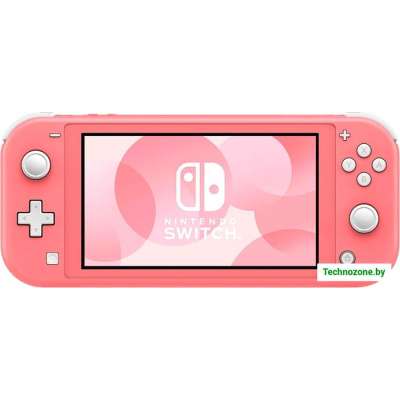 Игровая приставка Nintendo Switch Lite (коралловый)