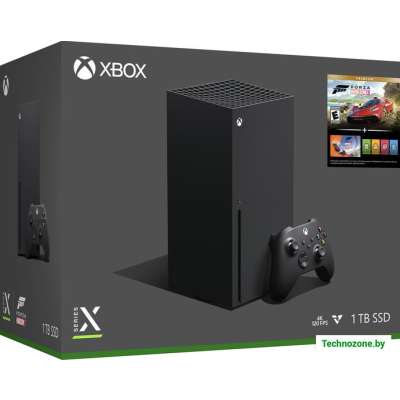 Игровая приставка Microsoft Xbox Series X + Forza Horizon 5